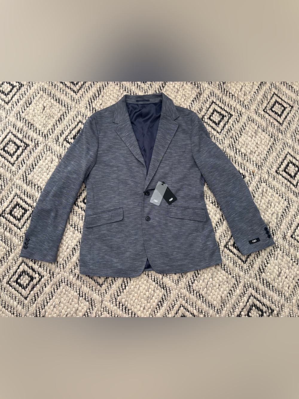 NWT Ciao Italia Men's Heather Navy Blazer